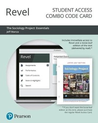 Enlarge image Cover: Revel for The Sociology Project - Pearson