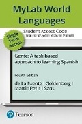 Cover: Mylab Spanish with Pearson Etext -- Access Card -- For Gente - Pearson