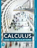 Cover: Calculus and Its Applications Plus Mylab Math with Pearson Etext -- 24-Month Access Card Package - Pearson