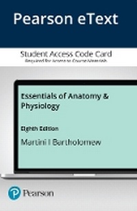 Enlarge image Cover: Essentials of Anatomy & Physiology - Pearson