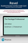 Cover: Revel Forthe Paralegal Professional -- Combo Access Card - Pearson