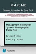 Cover: Mylab MIS with Pearson Etext -- Combo Access Card -- For Management Information Systems - Pearson