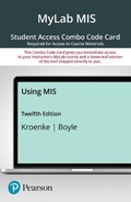 Cover: Mylab MIS with Pearson Etext -- Combo Access Card -- For Using MIS - Pearson