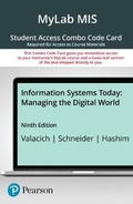 Cover: Mylab MIS with Pearson Etext -- Combo Access Card -- For Information Systems Today - Pearson