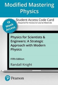 Enlarge image Cover: Modified Mastering Physics with Pearson Etext -- Access Card -- For Physics for Scientists and Engineers - Pearson
