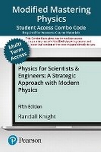 Enlarge image Cover: Modified Mastering Physical with Pearson Etext -- Combo Access Card -- For Physics for Scientists and Engineers - Pearson