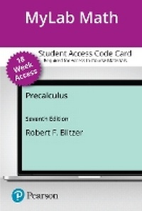 Enlarge image Cover: MyLab Math with Pearson eText Access Code for Precalculus - Pearson