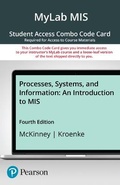 Cover: Mylab MIS with Pearson Etext -- Combo Access Card -- For Processes, Systems, and Information - Pearson