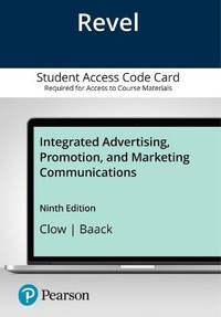 Enlarge image Cover: Revel for Integrated Advertising, Promotion and Marketing Communications -- Access Card - Pearson