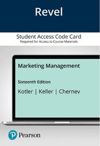 Enlarge image Cover: Revel for Marketing Management -- Access Card - Pearson