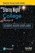 Cover: Starry Night, College Version 8 -- Access Code Card - Pearson