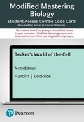 Cover: Modified Mastering Biology with Pearson Etext -- Combo Access Card -- For Becker's World of the Cell- 24 Months - Pearson