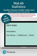 Cover: Mylab Statistics with Pearson Etext for Intro STATS - Combo 18 Week Access Card - Pearson