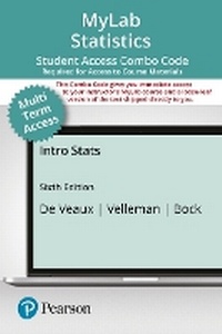 Enlarge image Cover: Mylab Statistics with Pearson Etext for Intro STATS -- Combo 24 Month Access Card - Pearson