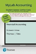 Cover: Mylab Accounting with Pearson Etext -- Combo Access Card -- For Financial Accounting -- 24 Months - Pearson