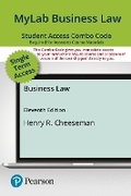 Cover: Mylab Business Law with Pearson Etext -- Combo Access Card -- For Business Law - Pearson