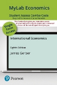 Enlarge image Cover: Mylab Economics with Pearson Etext -- Combo Access Card -- For International Economics - Pearson
