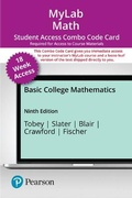 Cover: Mylab Math with Pearson Etext -- Combo Access Card -- For Basic College Mathematics (18 Weeks) - Pearson