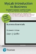 Cover: Mylab Biz with Pearson Etext -- Combo Access Card -- For Business Essentials - Pearson