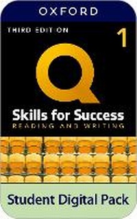 Enlarge image Cover: Q Skills for Success Level 1 Reading and Writing Student Book eBook - Oxford University Press