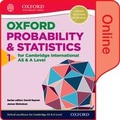 Cover: Mathematics for Cambridge International AS and A Level: Statistics 1 Online Student Book - Oxford University Press