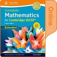 Enlarge image Cover: Complete Mathematics for Cambridge IGCSE (R) Online Book (Extended) - Oxford University Press