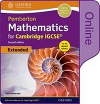 Enlarge image Cover: Pemberton Mathematics for Cambridge IGCSE (R) Online Student Book (Extended) - Oxford University Press