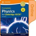 Cover: Complete Physics for Cambridge IGCSE (R) Online Student Book - Oxford University Press