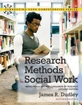 Cover: Research Methods for Social Work - Pearson