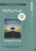 Cover: NEW MyLab Psychology with Pearson eText -- Standalone Access Card -- for Psychology and Life (standalone) - Pearson