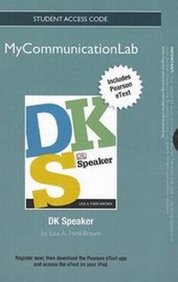 Enlarge image Cover: NEW MyLab Communication with Pearson eText -- Standalone Access Card -- for DK Speaker - Pearson