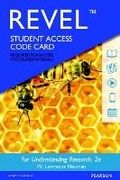 Cover: Revel Access Code for Understanding Research - Pearson