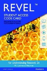 Enlarge image Cover: Revel Access Code for Understanding Research - Pearson