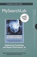 Cover: MyLab Search with eText -- Standalone Access Card -- Engineering Psychology and Human Performance - Pearson
