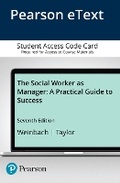 Cover: Social Worker as Manager, The - Pearson