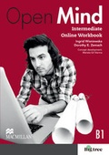 Cover: Open Mind British edition Intermediate Level Student Online Workbook - Macmillan Education