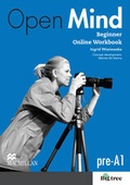 Cover: Open Mind British Edition Beginner Level Student Online Workbook - Macmillan Education