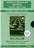 Cover: Student Access Card for Statistics for Business and Economics: Global Edition - Pearson Education Limited