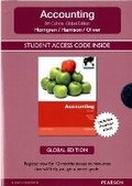 Cover: Student Access Card for Accounting Global Edition - Pearson Education