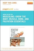 Cover: Know the Body: Muscle, Bone, and Palpation Essentials - Elsevier eBook on Intel Education Study (Retail Access Card) - Mosby