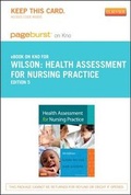Cover: Health Assessment for Nursing Practice - Elsevier eBook on Intel Education Study (Retail Access Card) - Mosby