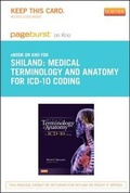 Cover: Medical Terminology and Anatomy for ICD-10 Coding - Elsevier eBook on Intel Education Study (Retail Access Card) - Mosby