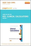 Cover: Clinical Calculations - Elsevier eBook on Intel Education Study (Retail Access Card) - Saunders
