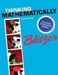 Cover: Thinking Mathematically with Integrated Review and Learning Guide Plus New Mylab Math with Pearson Etext -- Access Card Package - Pearson