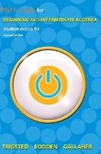 Enlarge image Cover: MyLab Math eCourse for Trigsted/Bodden/Gallaher Beginning & Intermediate Algebra -- Access Card - Pearson