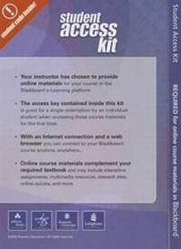 Enlarge image Cover: Blackboard -- Access Card -- for Environmental Science - Pearson