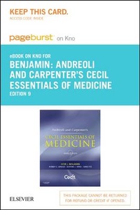 Enlarge image Cover: Andreoli and Carpenter's Cecil Essentials of Medicine Elsevier eBook on Intel Education Study (Retail Access Card) - Saunders