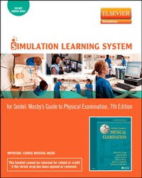 Enlarge image Cover: Simulation Learning System for Mosby's Guide to Physical Examination (Access Code) - Mosby