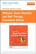 Cover: Nutrition Concepts Online for Williams' Basic Nutrition and Diet Therapy (Access Code) - Mosby