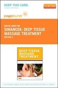 Cover: Deep Tissue Massage Treatment - Elsevier eBook on Vitalsource (Retail Access Card) - Mosby